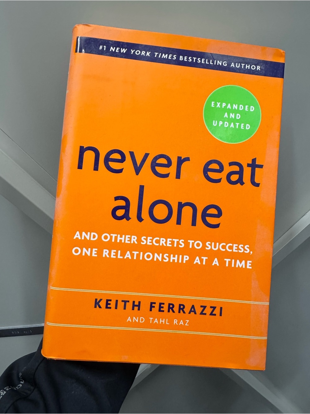 Never Eat Alone by Keith Ferrazzi - Hardcover book